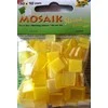 Skrzynkazdrewna Akmenukų mozaika 10x10 mm geltona