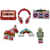 Nežinomas Eglutės žaisliukų rinkinys Decoris Mixbox, 6 vnt.