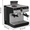 Krups Precision XP801T10 pusiau automatinis kavos aparatas Kavos espreso aparatas 3 l