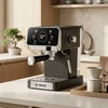 QMax Q-Max slėginis kavos aparatas su ekranu 20 Bar Espresso juodas