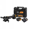 Kampinis šlifuoklis DeWalt DCG45MP2T; 18 V; 2x5,0 Ah akum.