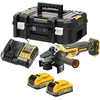 Šlifuoklis Dewalt Akumulatorowa kampinis šlifuoklis (DCG405S2T-QW)