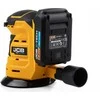 Ekscentrinis šlifuoklis JCB 18OS-2XB-E; 18 V; 1x2,0 Ah akum.