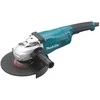 Makita GA9020SF02 Kampinis šlifuoklis, 2200 W, 230 mm, 5,8kg, antivibracinė šoninė rankena, super flanšas