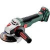 Akumuliatorinis kampinis šlifuoklis Metabo WVB 18 LTX BL 15-125 Quick; 18 V (be akumuliatoriaus ir pakrovėjo)