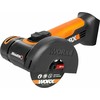 Kampinis šlifuoklis Worx WX801.9; 20 V (be akumuliatoriaus ir pakrovėjo)