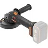 WORX kampinis šlifuoklis 20 V, 125 mm, reguliuojamas greitis, WX814.9