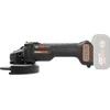 WORX kampinis šlifuoklis 20 V, 125 mm, reguliuojamas greitis, WX814.9