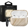 AirPods Pro 2 dėklas su marmuro raštu ir karabinu