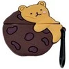 3Dcase DĖKLAS CASE 3D COOKIE BEAR AIRPODS 1/2