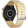 Weofly Curve Išmanusis laikrodis - Daugiafunkcis laikrodis su Bluetooth 5.3 Auksiniu