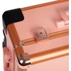 Activeshop Makiažo veidrodis - kosmetikos priemonių lagaminas Portable Gold