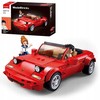 Sluban Raudona Cabriolet Construction Blocks 277 vnt. Vaikų gynimo diena