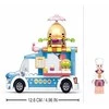 Konstruktorius Sluban Burger car M38-B0993B, plastikas