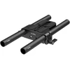 SmallRig SmallRig 5609, Mounting plate, Juodas, Carbon fibre, Silicone, 1/4, 3/8'', Carbon Fiber Rod (15mm) x 2 Bottom Mount Plate x 1 1/4''-20 Screw x 3 3/8''-16 Screw x 1 Allen..., 106 mm