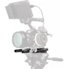 SmallRig SmallRig 5609, Mounting plate, Juodas, Carbon fibre, Silicone, 1/4, 3/8'', Carbon Fiber Rod (15mm) x 2 Bottom Mount Plate x 1 1/4''-20 Screw x 3 3/8''-16 Screw x 1 Allen..., 106 mm