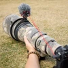 SmallRig Cold Shoe Mount with Hook and Loop Strap (5711)