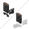 SmallRig Intelligent V-Mount Baterija Adapteris Plate with 15mm Dual Rod Clamp (5881)