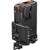 SmallRig Intelligent V-Mount Baterija Adapteris Plate with 15mm Dual Rod Clamp (5881)