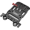 SMALLRIG 3016 BATTERY PLATE V-MOUNT W ROD CLAMP