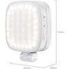 SmallRig Smallrig 4933 Lampa LED do telefonu komórkowego i wideo, balta