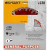 Smart bendrosios paskirties deimantinis skydas 230mm SM- 10- 230GP