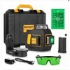 Smart365 3x360° plokštuminis lazeris 40xl žalia, 40 m