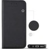 Dėklas Smart Magnet book Samsung Galaxy S21 FE juodos spalvos