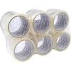 Smart Skaidri pakavimo juosta 72 mm x 60 m (6 vnt.)