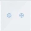 SMART WIFI LIGHT SWITCH dvigubas baltas ART oem