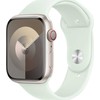 Išmanusis laikrodis Išmanusis dirželis „Apple“ 45 mm minkštas mėtinis sportinis dirželis – M/L