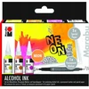 SmartMax Marabu Alcohol Ink set NEON (3x20ml)
