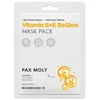 PaxMoly Be Glow Vitamin B+E Brightening & Illuminating Sheet Mask Face Day & Night, 25 ml