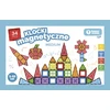 Smily Happy Kiddo Kaladėlės MAGNETYCZNE 3D - KONSTRUKCYJNE 34 EL.