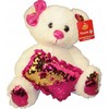 Anek Smily Play pliušinis meškiuko pagalvė su blizgučiais. SmilyPlay SP84390 43908