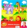 Smily Play Smily Play Dėlionė Medinis zoologijos sodas 4 el