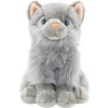 Smily Play Pliušinis žaislas - pilka katė, 37 cm
