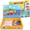 SMILY PLAY SP84506 magnetinės dėlionės transporto priemonės