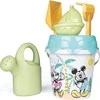 Smoby Green Miki Minnie kibirėlis su smėlio žaislais ir laistytuvu iš bioplastiko