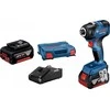 Smūginis suktuvas Bosch GDR 18V-200; 18 V; 2x4,0 Ah akum.