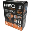 Neo Tools Klucz „Energy+“ 18 V bešepetėlinis smūginis veržliasukis, 850 Nm, 1/2?, be akumuliatoriaus