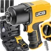 Smūginis veržliasukis Sourcing JCB PNEUMATIC WRENCH 1/2'' 1450Nm + SOCKETS