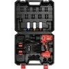 YATO Smūginis veržliasukis 18V LI-ION 1/2" 2x3,0Ah /Rinkinys 21elementów
