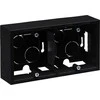 Legrand SUNO - Dvivietis tinkas, Juodas - Legrand 721495 Himp