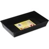 SNB Tekstūruota kepinių kepimo skardelė 36 cm x 24,5 cm x 60 cm juoda