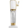 „Sodastream Art Saturator“ + 1 butelis + dujos, baltas-auksinis