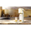 „Sodastream Art Saturator“ + 1 butelis + dujos, baltas-auksinis
