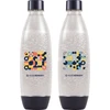 Gėrimų gazavimo aparato SodaStream vandens buteliai Fuse, 1l, 2 vnt, mozaika