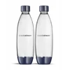 Sodastream SodaStream PET Bottle DuoPack Fuse (2 Bottles, 1L, deepblue) (1742231390)