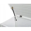 Beliani Sodo dėžė CAMPALTO 123 cm 60 cm balta